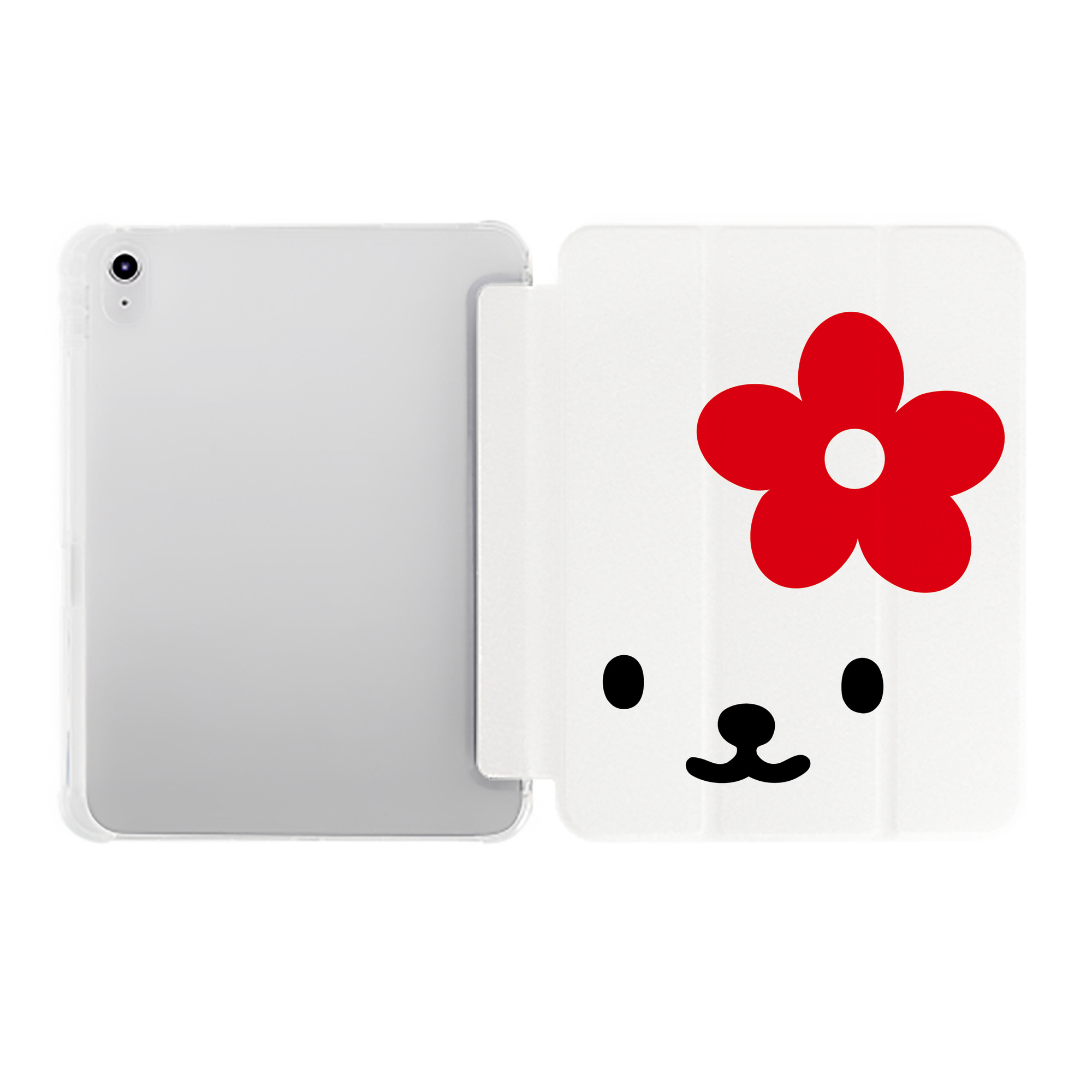 （画像用） Hello Kitty ハローキティ IPad ケース ペン収納付き 三つ折りスタンド PUレザー×シリコン 対応機種9.5/10.5/10.9インチ
